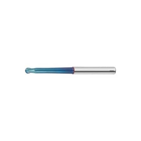 Garant Diabolo Solid Carbide Ball Nose End Mill, for Hard Steels, TiAlN Coated, 1.2 mm 207372 1,2